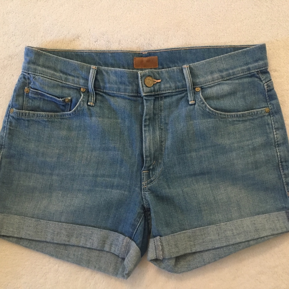 MOTHER Denim Shorts